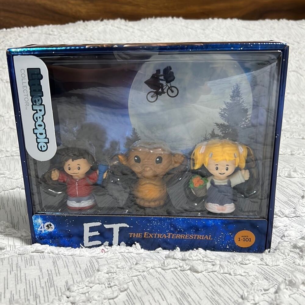 Fisher-Price Little People E.T. The Extra-Terrestrial Collection 3 Pack